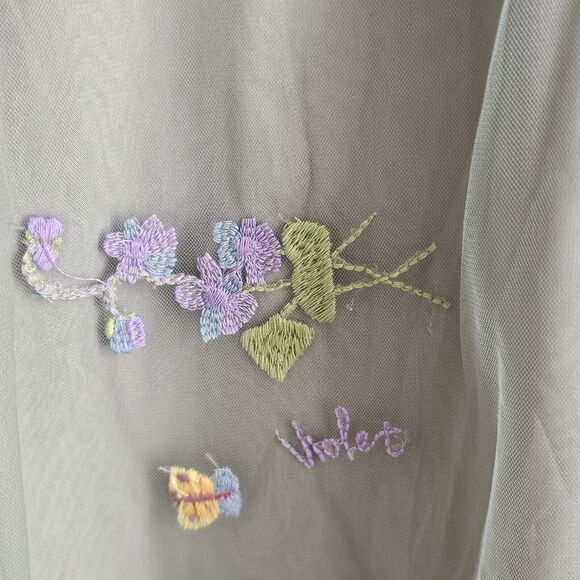 Bloomchic Floral Embroidered Size 12 Green Spring Wedding Bridesmaid Pockets - Picture 6 of 16